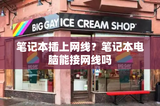 笔记本插上网线？笔记本电脑能接网线吗-第1张图片-星选测评