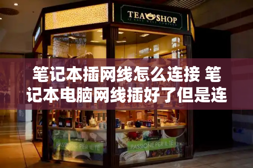 笔记本插网线怎么连接 笔记本电脑网线插好了但是连不上网