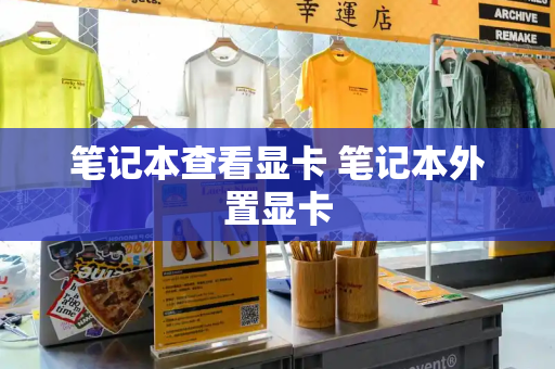 笔记本查看显卡 笔记本外置显卡