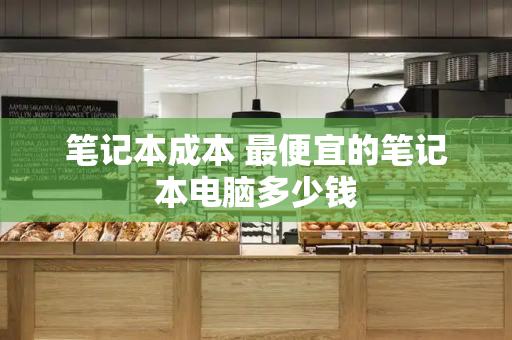 笔记本成本 最便宜的笔记本电脑多少钱-第1张图片-星选测评