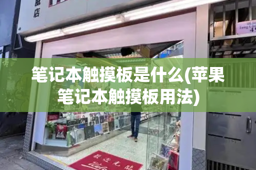 笔记本触摸板是什么(苹果笔记本触摸板用法)
