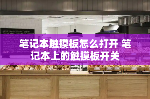笔记本触摸板怎么打开 笔记本上的触摸板开关-第1张图片-星选测评