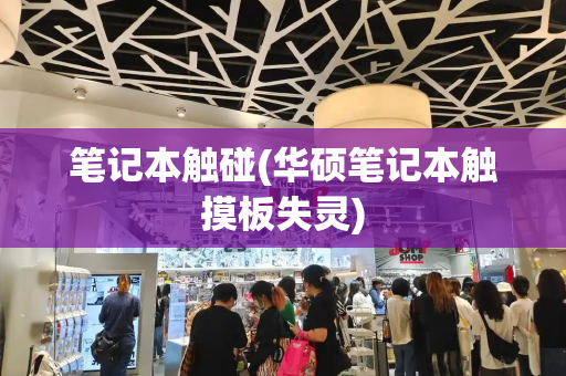 笔记本触碰(华硕笔记本触摸板失灵)