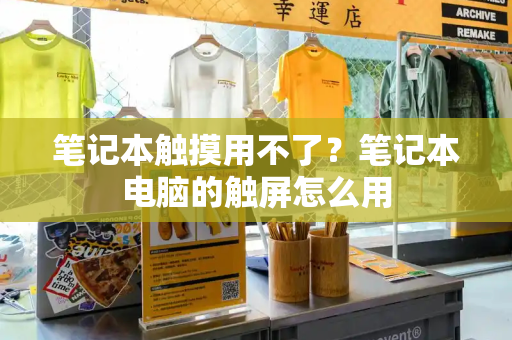 笔记本触摸用不了？笔记本电脑的触屏怎么用-第1张图片-星选测评