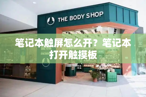 笔记本触屏怎么开？笔记本打开触摸板