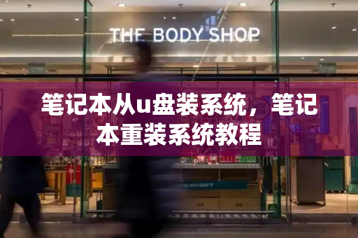 笔记本从u盘装系统，笔记本重装系统教程