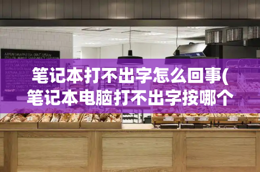 笔记本打不出字怎么回事(笔记本电脑打不出字按哪个键)-第1张图片-星选测评