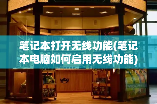 笔记本打开无线功能(笔记本电脑如何启用无线功能)-第1张图片-星选测评