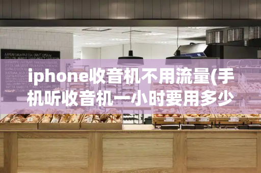 iphone收音机不用流量(手机听收音机一小时要用多少流量)