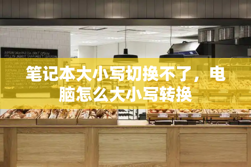 笔记本大小写切换不了，电脑怎么大小写转换