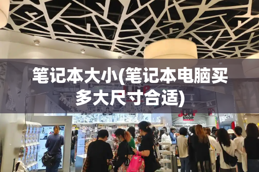 笔记本大小(笔记本电脑买多大尺寸合适)-第1张图片-星选测评