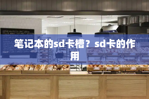 笔记本的sd卡槽？sd卡的作用