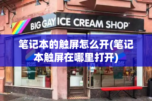 笔记本的触屏怎么开(笔记本触屏在哪里打开)