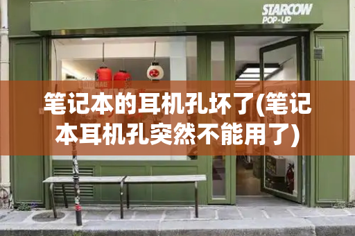 笔记本的耳机孔坏了(笔记本耳机孔突然不能用了)-第1张图片-星选测评