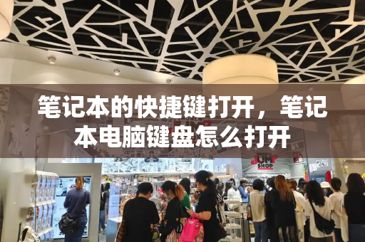 笔记本的快捷键打开，笔记本电脑键盘怎么打开