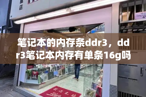 笔记本的内存条ddr3，ddr3笔记本内存有单条16g吗-第1张图片-星选测评