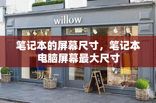 笔记本的屏幕尺寸，笔记本电脑屏幕最大尺寸-第1张图片-星选测评