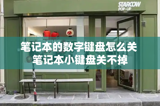 笔记本的数字键盘怎么关 笔记本小键盘关不掉
