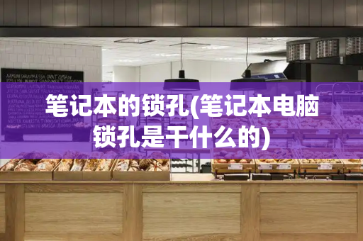 笔记本的锁孔(笔记本电脑锁孔是干什么的)