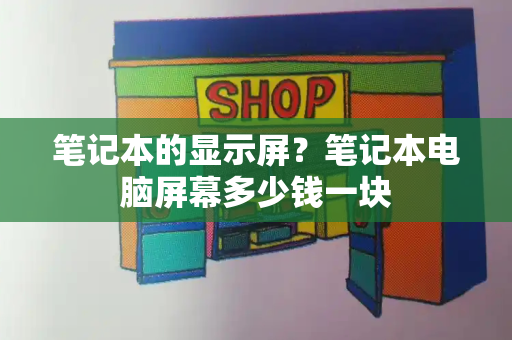 笔记本的显示屏？笔记本电脑屏幕多少钱一块