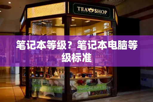 笔记本等级？笔记本电脑等级标准