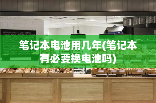 笔记本电池用几年(笔记本有必要换电池吗)-第1张图片-星选测评