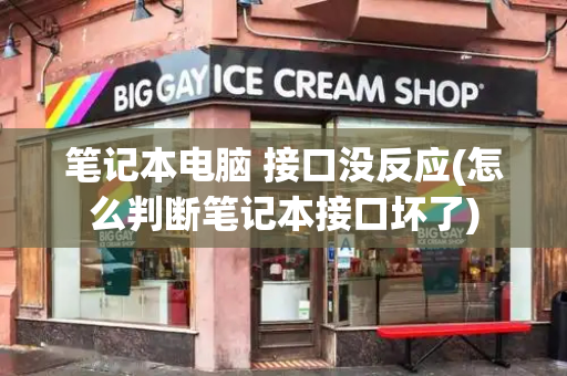 笔记本电脑 接口没反应(怎么判断笔记本接口坏了)-第1张图片-星选测评