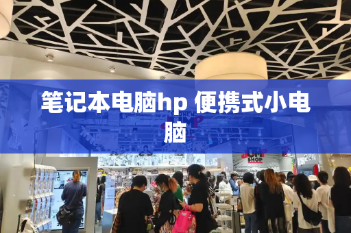 笔记本电脑hp 便携式小电脑