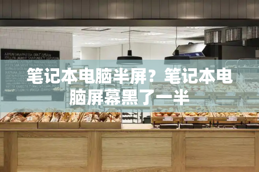 笔记本电脑半屏？笔记本电脑屏幕黑了一半-第1张图片-星选测评