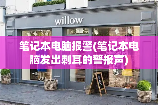 笔记本电脑报警(笔记本电脑发出刺耳的警报声)-第1张图片-星选测评