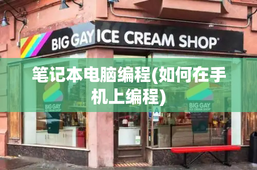 笔记本电脑编程(如何在手机上编程)