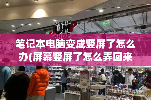 笔记本电脑变成竖屏了怎么办(屏幕竖屏了怎么弄回来)
