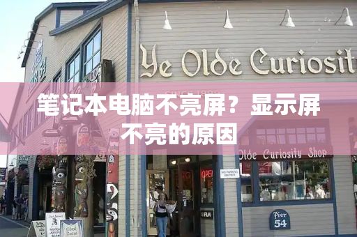 笔记本电脑不亮屏？显示屏不亮的原因