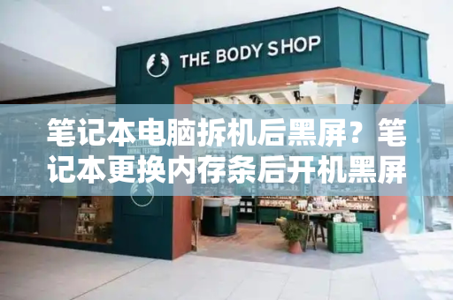 笔记本电脑拆机后黑屏？笔记本更换内存条后开机黑屏-第1张图片-星选测评