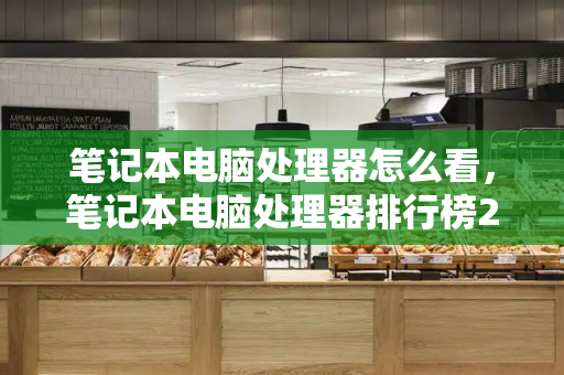 笔记本电脑处理器怎么看，笔记本电脑处理器排行榜2024最新