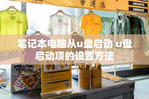 笔记本电脑从u盘启动 u盘启动项的设置方法
