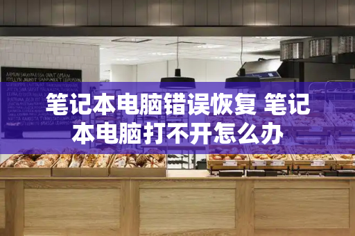 笔记本电脑错误恢复 笔记本电脑打不开怎么办-第1张图片-星选测评