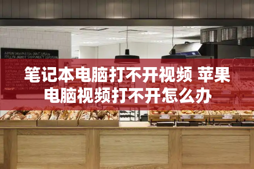 笔记本电脑打不开视频 苹果电脑视频打不开怎么办