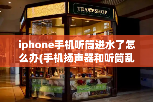 iphone手机听筒进水了怎么办(手机扬声器和听筒乱切换)