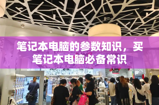 笔记本电脑的参数知识，买笔记本电脑必备常识-第1张图片-星选测评