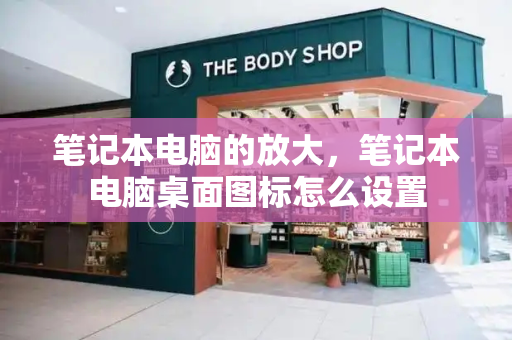 笔记本电脑的放大，笔记本电脑桌面图标怎么设置-第1张图片-星选测评