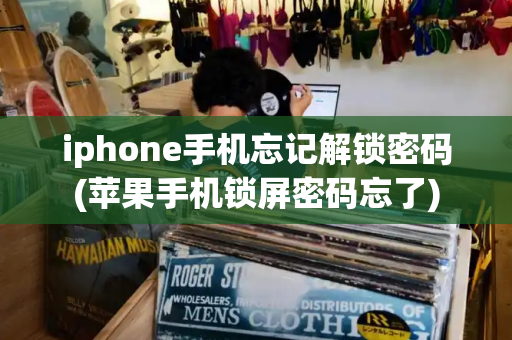 iphone手机忘记解锁密码(苹果手机锁屏密码忘了)-第1张图片-星选测评