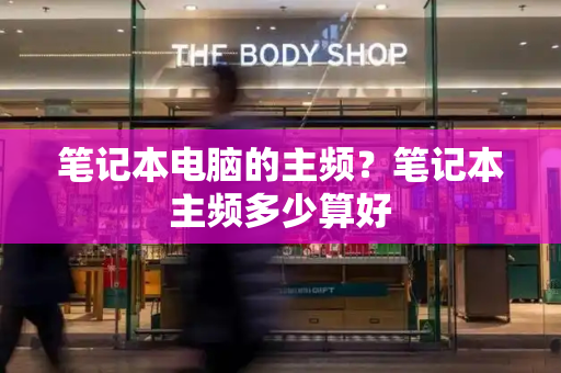 笔记本电脑的主频？笔记本主频多少算好