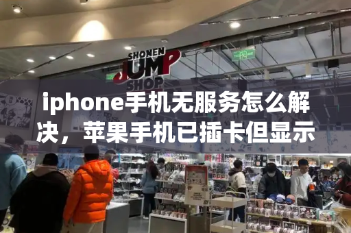 iphone手机无服务怎么解决，苹果手机已插卡但显示无服务