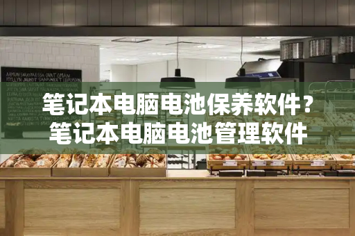 笔记本电脑电池保养软件？笔记本电脑电池管理软件-第1张图片-星选测评