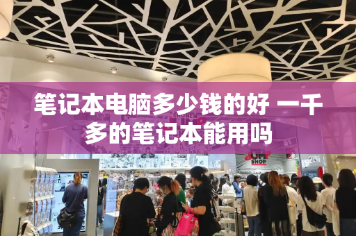 笔记本电脑多少钱的好 一千多的笔记本能用吗-第1张图片-星选测评