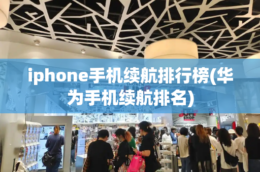 iphone手机续航排行榜(华为手机续航排名)
