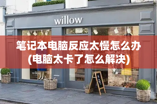 笔记本电脑反应太慢怎么办(电脑太卡了怎么解决)