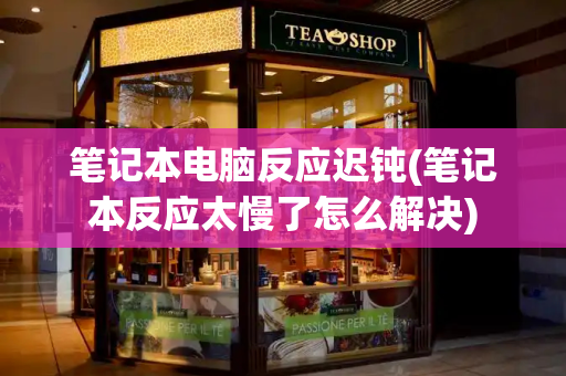 笔记本电脑反应迟钝(笔记本反应太慢了怎么解决)-第1张图片-星选测评