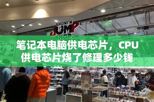 笔记本电脑供电芯片，CPU供电芯片烧了修理多少钱